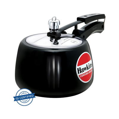 Hawkins Contura Black (CB30) 3 L Pressure Cooker (Hard Anodized)