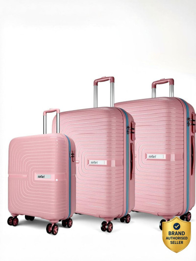 SAFARI Hard Body Set of 3 Luggage 8 Wheels - ECLIPSE NEO 55/66/75