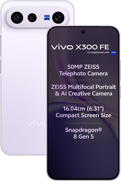vivo X300 FE (Lilac Purple, 256 GB) (8 GB RAM)